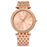 Michael Kors Darci Rose Gold Dial with Diamonds Rose Gold Stainless Steel Strap Watch for Women - MK3192 Buy Now By Michael Kors