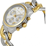 Michael Kors Runway White Dial Two Tone Steel Strap Watch for Women - MK3199 Buy Now By Michael Kors