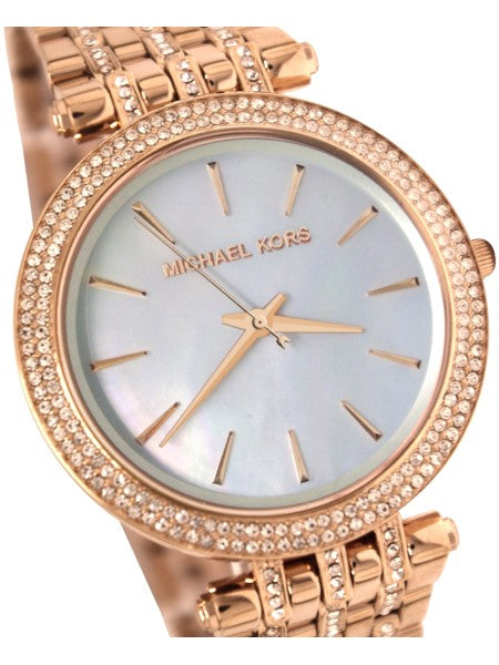 Michael Kors Darci Mother of Pearl Dial Rose Gold Steel Strap Watch for Women - MK3220 Buy Now By Michael Kors