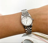 Michael Kors Lexington Quartz White Dial Silver Steel Strap Watch For Women - MK3228 Buy Now By Michael Kors