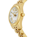 Michael Kors Lexington Quartz Silver Dial Gold Steel Strap Watch For Women - MK3229 Buy Now By Michael Kors