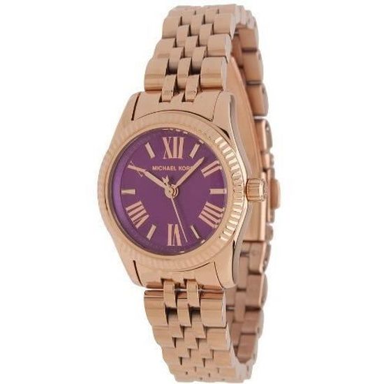 Michael Kors Lexington Quartz Pink Dial Rose Gold Steel Strap Watch For Women - MK3273 Buy Now By Michael Kors
