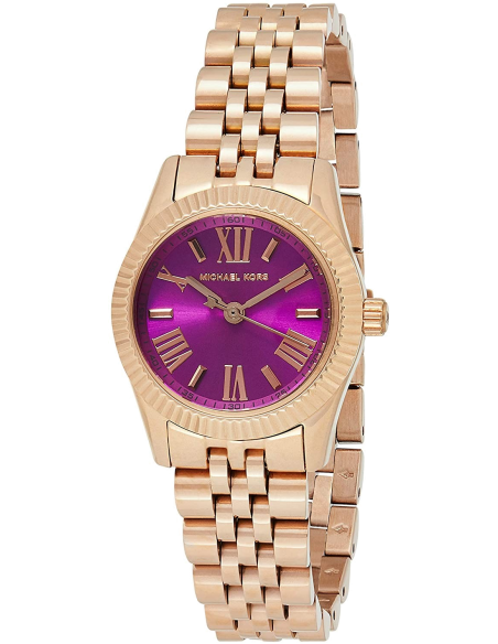 Michael Kors Lexington Quartz Pink Dial Rose Gold Steel Strap Watch For Women - MK3273 Buy Now By Michael Kors