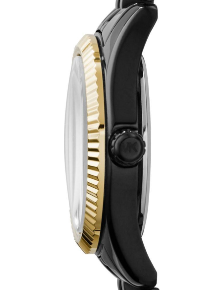 Michael Kors Lexington Quartz Black Dial Black Steel Strap Watch for Women - MK3299 Buy Now By Michael Kors