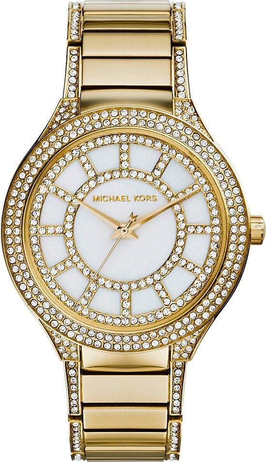 Michael Kors Kerry Mother of Pearl Dial Gold Steel Strap Watch for Women - MK3312 Buy Now By Michael Kors