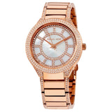 Michael Kors Kerry Mother of Pearl Dial Rose Gold Steel Strap Watch for Women - MK3313 Buy Now By Michael Kors