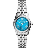 Michael Kors Lexington Quartz Blue Dial Silver Steel Strap Watch For Women - MK3328 Buy Now By Michael Kors