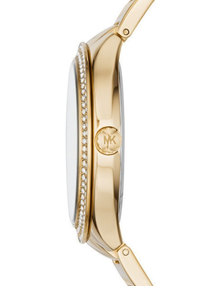 Michael Kors Kerry Green Dial Gold Steel Strap Watch for Women - MK3409 Buy Now By Michael Kors