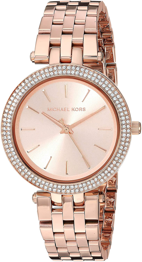 Michael Kors Darci Rose Gold Dial Rose Gold Stainless Steel Strap Watch for Women - MK3366 Buy Now By Michael Kors