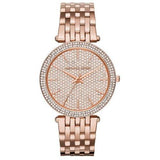 Michael Kors Darci Rose Gold Dial Rose Gold Steel Strap Watch for Women - MK3431 Buy Now By Michael Kors