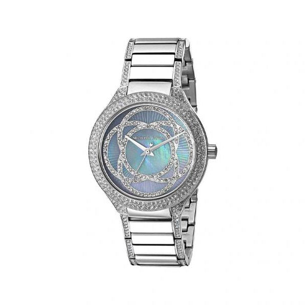 Michael Kors Kerry Mother of Pearl Dial Silver Strap Watch for Women - MK3480 Buy Now By Michael Kors