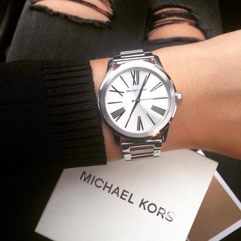Michael Kors Hartman Quartz Silver Dial Silver Steel Strap Watch For Women - MK3489 Buy Now By Michael Kors