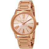 Michael Kors Hartman Rose Gold Dial Rose Gold Steel Strap Watch For Women - MK3491 Buy Now By Michael Kors