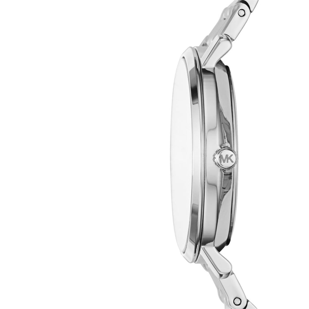 Michael Kors Jaryn Quartz Silver Dial Silver Steel Strap Watch For Women - MK3499 Buy Now By Michael Kors