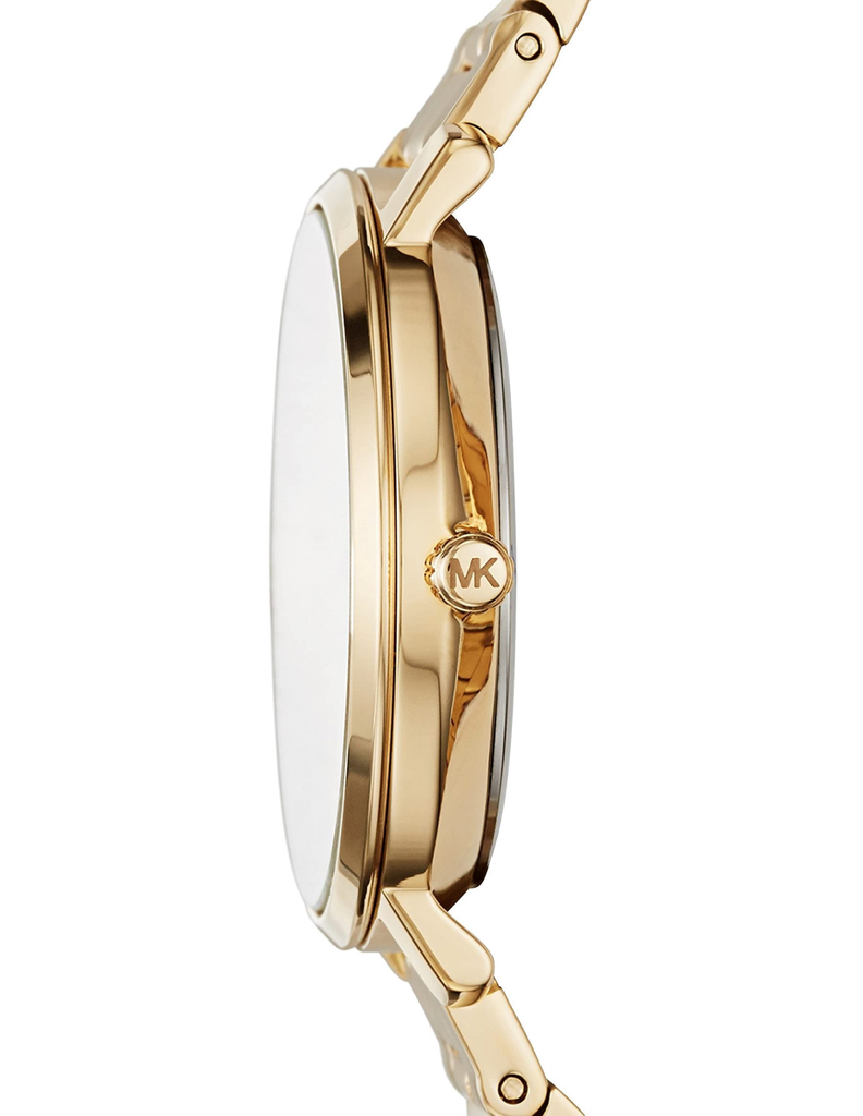 Michael Kors Jaryn Analog Quartz Gold Dial Gold Steel Strap Watch For Women - MK3500 Buy Now By Michael Kors