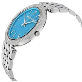 Michael Kors Darci Mother of Pearl Blue Dial Silver Steel Strap Watch for Women - MK3515 Buy Now By Michael Kors