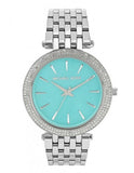 Michael Kors Darci Mother of Pearl Blue Dial Silver Steel Strap Watch for Women - MK3515 Buy Now By Michael Kors