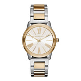 Michael Kors Hartman Quartz White Dial Two Tone Steel Strap Watch For Women - MK3521 Buy Now By Michael Kors