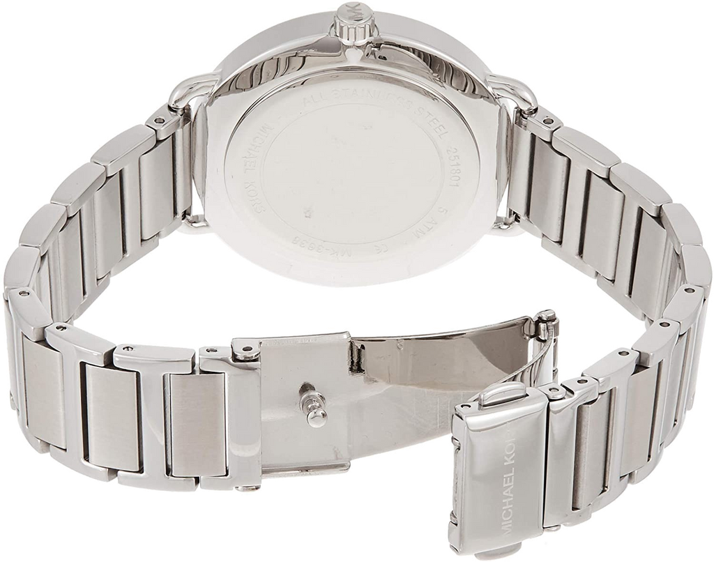 Michael Kors Portia Black Dial Silver Steel Strap Watch for Women - MK3638 Buy Now By Michael Kors