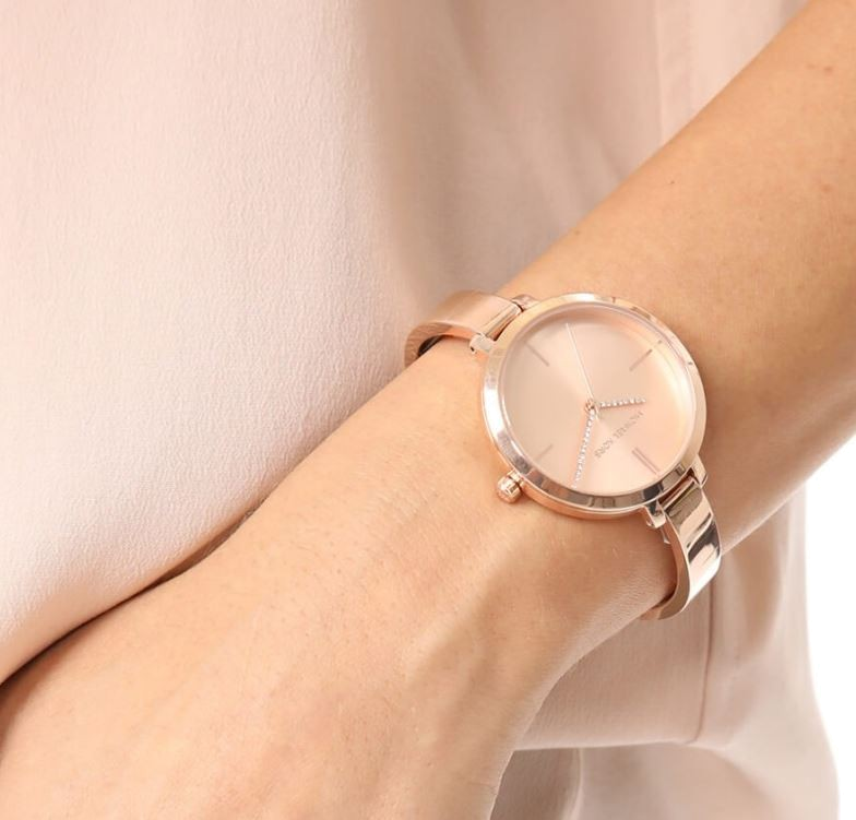 Michael Kors Jaryn Quartz Rose Gold Dial Rose Gold Steel Strap Watch For Women - MK3735 Buy Now By Michael Kors