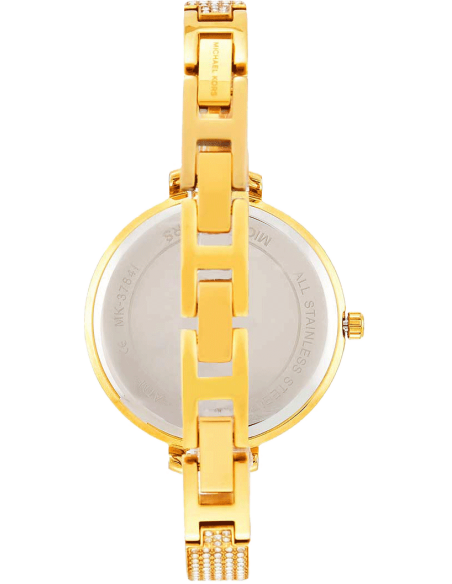 Michael Kors Jaryn Quartz Gold Dial Gold Steel Strap Watch For Women - MK3784 Buy Now By Michael Kors