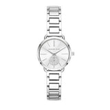 Michael Kors Portia Quartz Silver Dial Silver Steel Strap Watch For Women - MK3837 Buy Now By Michael Kors