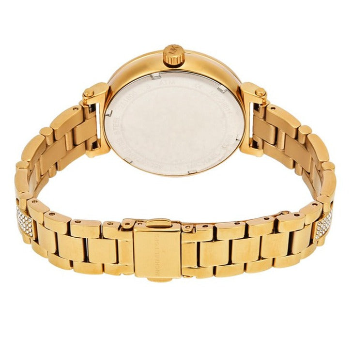 Michael Kors Sofie Quartz Gold Dial Gold Steel Strap Watch For Women - MK3881 Buy Now By Michael Kors