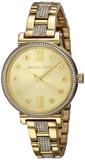 Michael Kors Sofie Quartz Gold Dial Gold Steel Strap Watch For Women - MK3881 Buy Now By Michael Kors