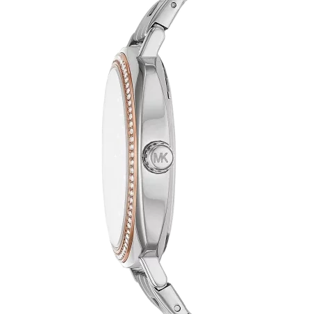 Michael Kors Nia Quartz Silver Dial Silver Steel Strap Watch For Women - MK3988 Buy Now By Michael Kors