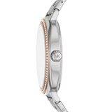 Michael Kors Nia Quartz Silver Dial Silver Steel Strap Watch For Women - MK3988 Buy Now By Michael Kors
