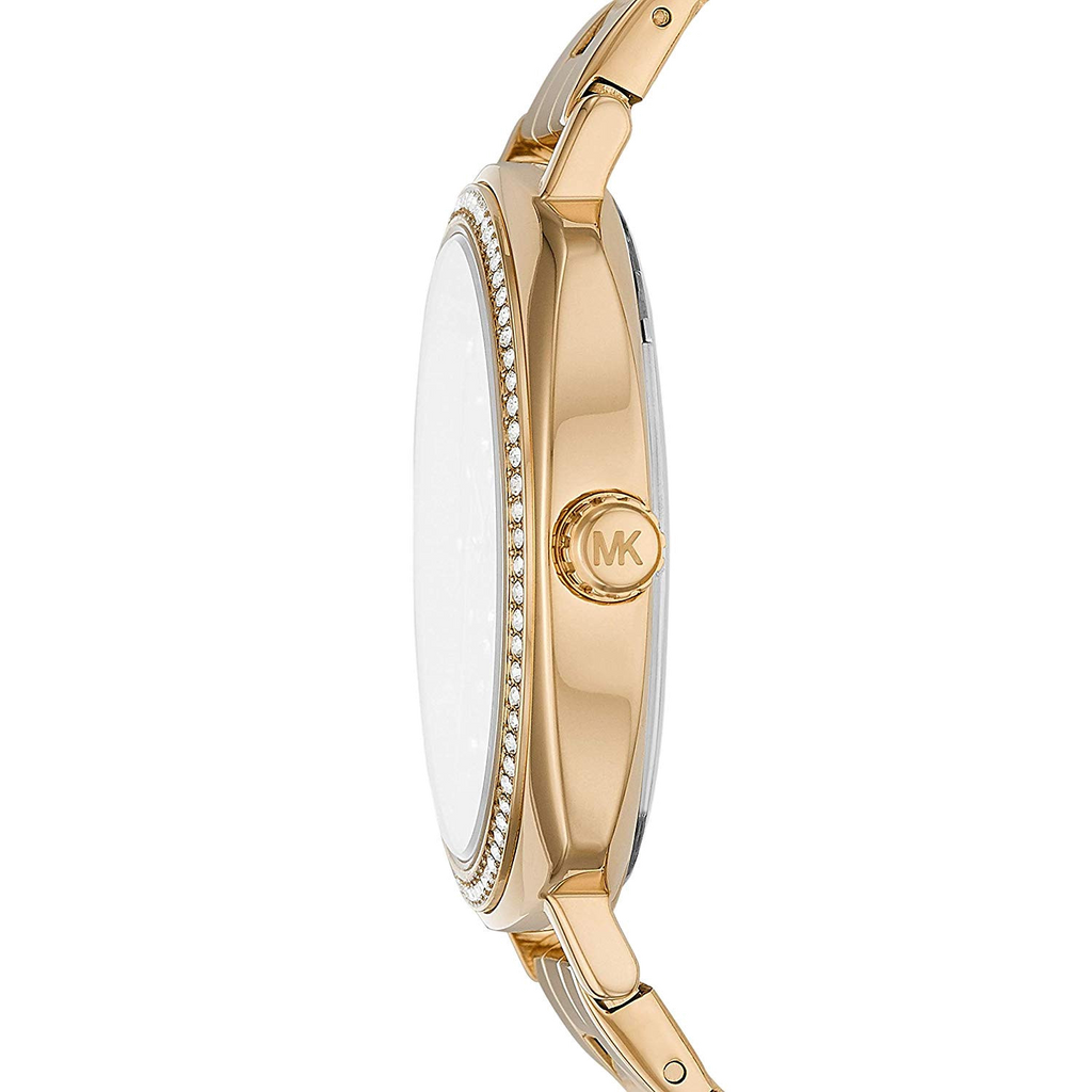 Michael Kors Nia Quartz Gold Dial Gold Steel Strap Watch For Women - MK3989 Buy Now By Michael Kors