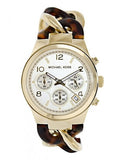 Michael Kors Runway Gold Dial Two Tone Steel Strap Watch for Women - MK4222 Buy Now By Michael Kors