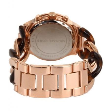 Michael Kors Runway Rose Gold Dial Two Tone Steel Strap Watch for Women - MK4269 Buy Now By Michael Kors