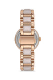 Michael Kors Delray Rose Gold Dial Two Tone Steel Strap Watch for Women - MK4319 Buy Now By Michael Kors