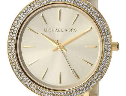 Michael Kors Darci Gold Dial Gold Steel Strap Watch for Women - MK4325 Buy Now By Michael Kors