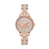 Michael Kors Sofie Quartz Crystals Crystals Rose Gold Dial Rose Gold Steel Strap Watch For Women - MK4336 Buy Now By Michael Kors