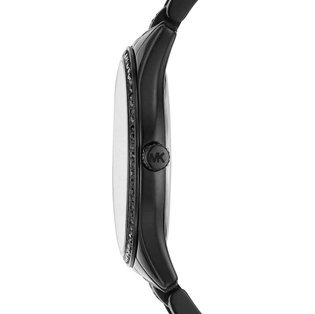 Michael Kors Lauryn Quartz Black Dial Black Steel Strap Watch For Women - MK4337 Buy Now By Michael Kors