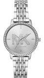 Michael Kors Melissa Quartz Silver Dial Silver Steel Strap Watch for Women - MK4370 Buy Now By Michael Kors