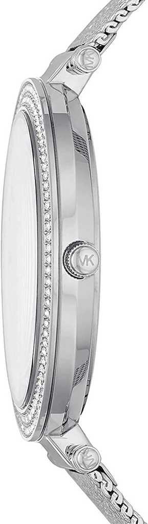 Michael Kors Darci Analog Pink Dial Silver Mesh Bracelet Watch For Women - MK4518 Buy Now By Michael Kors