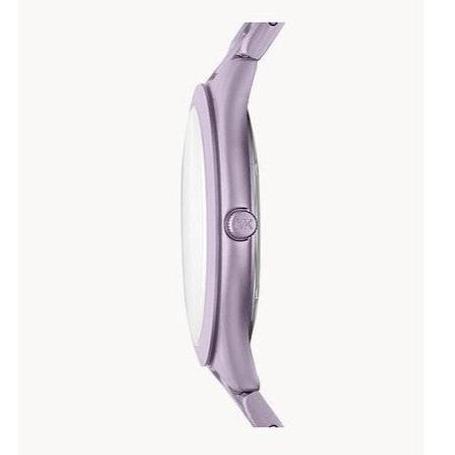 Michael Kors Slim Runway Quartz Purple Dial Purple Steel Strap Watch For Women - MK4540 Buy Now By Michael Kors