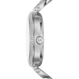 Michael Kors Catelyn Quartz Crystals Silver Dial Silver Steel Strap Watch For Women - MK4675 Buy Now By Michael Kors