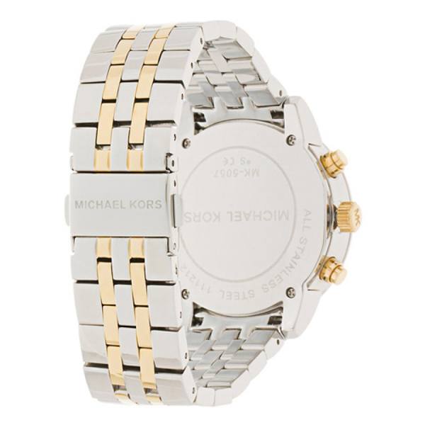 Michael Kors Ritz Chronograph White Dial Two Tone Steel Strap Watch for Women - MK5057 Buy Now By Michael Kors