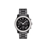 Michael Kors Runway Black Dial Black Steel Strap Watch for Women - MK5190 Buy Now By Michael Kors