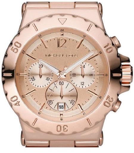 Michael Kors Dylan Rose Gold Dial Rose Gold Steel Strap Watch for Women - MK5314 Buy Now By Michael Kors