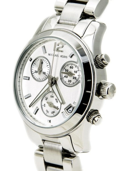 Michael Kors Runway Silver Dial Silver Steel Strap Watch for Women - MK5428 Buy Now By Michael Kors