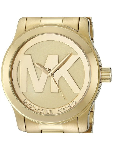Michael Kors Runway Gold Dial Gold Steel Strap Watch for Women - MK5473 Buy Now By Michael Kors