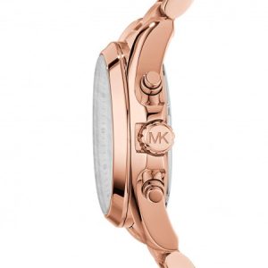 Michael Kors Bradshaw Rose Gold Dial Rose Gold Steel Strap Watch for Women - MK5503 Buy Now By Michael Kors