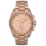 Michael Kors Bradshaw Rose Gold Dial Rose Gold Steel Strap Watch for Women - MK5503 Buy Now By Michael Kors