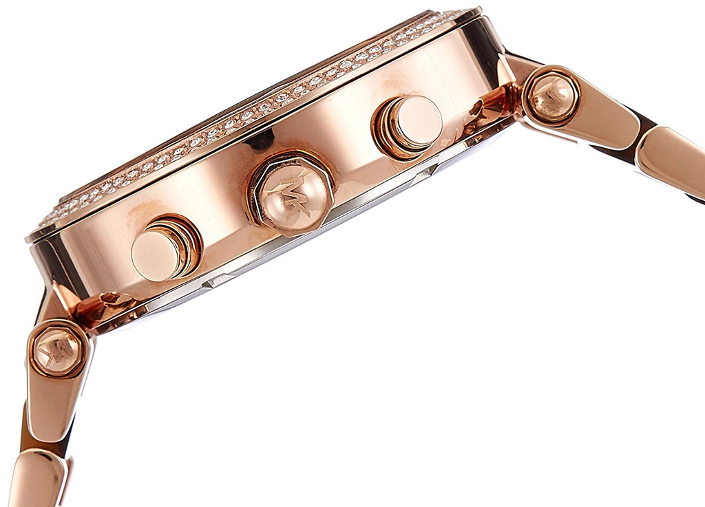 Michael Kors Parker Rose Gold Dial Two Tone Steel Strap Watch for Women - MK5538 Buy Now By Michael Kors