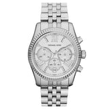 Michael Kors Lexington Silver Dial Silver Steel Strap Watch for Women - MK5555 Buy Now By Michael Kors